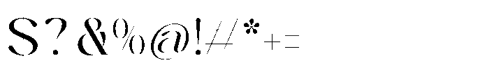 Strikes Against Regular Font OTHER CHARS