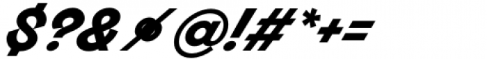 Strikt Sans Bold Italic Font OTHER CHARS