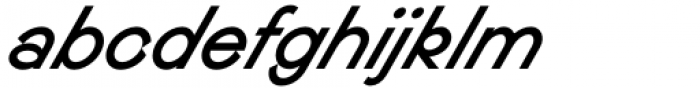 Strikt Sans Book Italic Font LOWERCASE