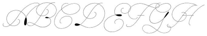 String Hole Font UPPERCASE