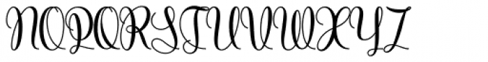 String Lines Font UPPERCASE