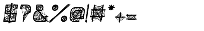 String Theory Regular Oblique Font OTHER CHARS