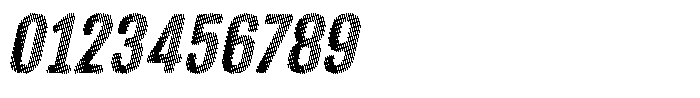 Strippie Italic Font OTHER CHARS
