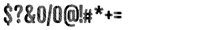 Strippie Regular Font OTHER CHARS