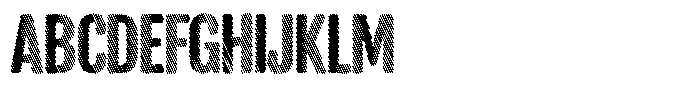 Strippie Regular Font UPPERCASE