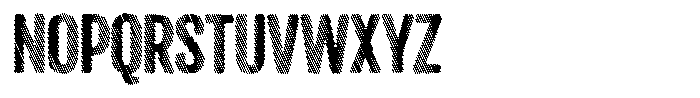 Strippie Regular Font UPPERCASE