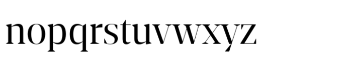 Striver Display Book Font LOWERCASE
