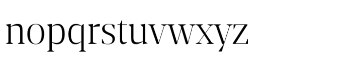 Striver Display Light Font LOWERCASE