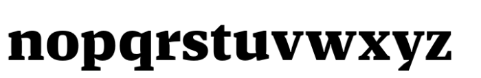 Striver Micro Black Font LOWERCASE