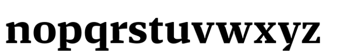 Striver Micro Extra Bold Font LOWERCASE