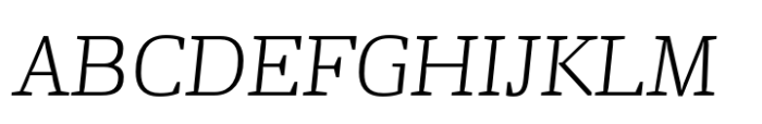 Striver Micro Light Italic Font UPPERCASE