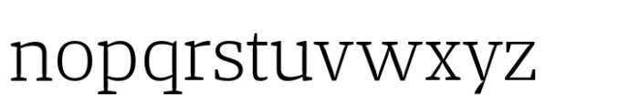 Striver Micro Light Font LOWERCASE