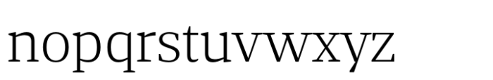 Striver Text Light Font LOWERCASE