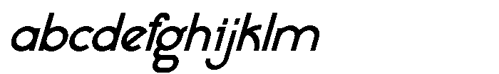 Stroc Demibold Italic FONT
