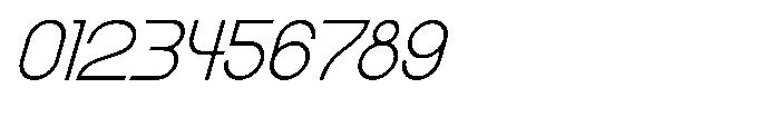 Stroc Italic Font OTHER CHARS