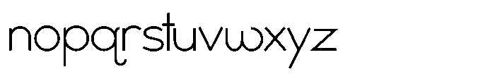 Stroc Regular Font LOWERCASE