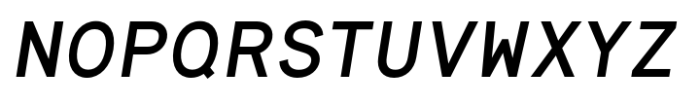 Stroig Bold Italic Font UPPERCASE