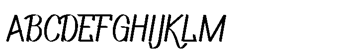 Strokelly Light Font UPPERCASE