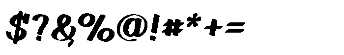Strokelly Semi Bold Font OTHER CHARS