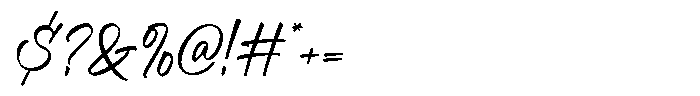 Strokia Font OTHER CHARS