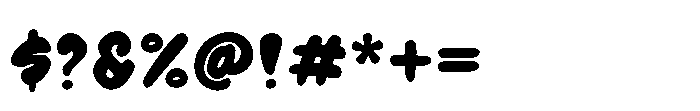 Strokid Graffiti Strokid Regular Font OTHER CHARS