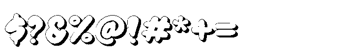 Strokid Graffiti Strokid - Shadow Regular Font OTHER CHARS