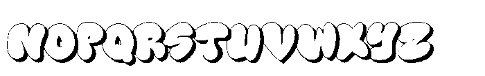 Strokid Graffiti Strokid - Shadow Regular Font UPPERCASE