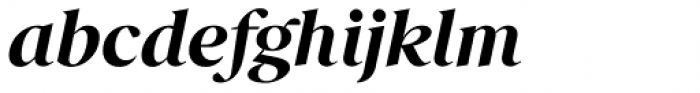 Stroma Bold Italic Font LOWERCASE