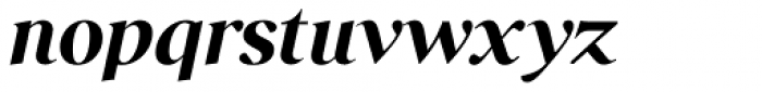 Stroma Bold Italic Font LOWERCASE