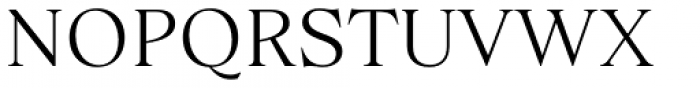 Stroma Light Font UPPERCASE