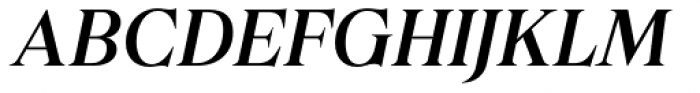 Stroma Medium Italic Font UPPERCASE