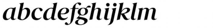 Stroma Medium Italic Font LOWERCASE