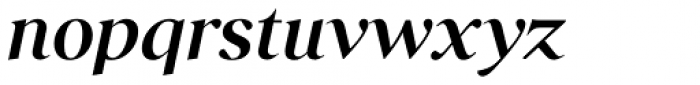 Stroma Medium Italic Font LOWERCASE