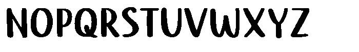 Strong Bridge Font UPPERCASE