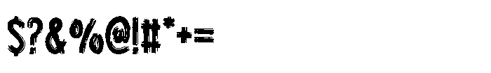 Strong Promise Font OTHER CHARS