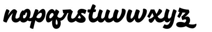 Strongkers Font LOWERCASE