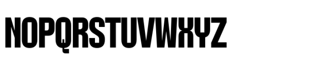 Strovius Extra Bold Font UPPERCASE