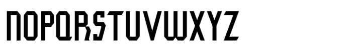 Structural Form JNL Regular Font LOWERCASE