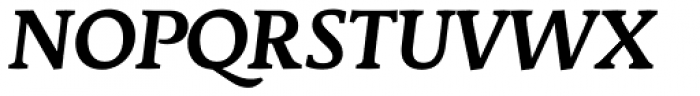 Stuart Standard Bold Italic Titling PLF Font UPPERCASE