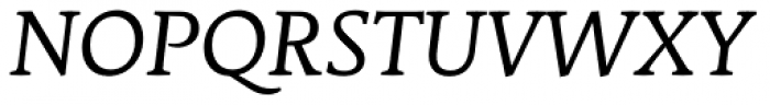 Stuart Standard Italic Titling PLF Font UPPERCASE