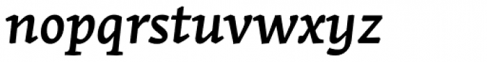 Stuart Standard Medium Italic Caption OSF Font LOWERCASE