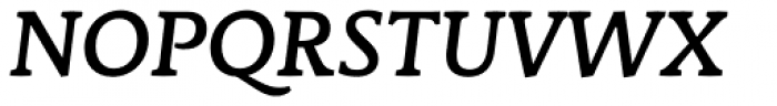 Stuart Standard Medium Italic Caption TLF Font UPPERCASE