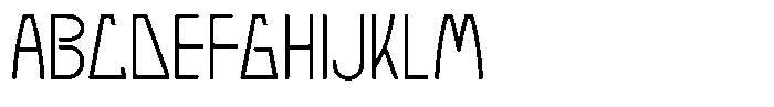 Studio Lot JNL Regular Font UPPERCASE