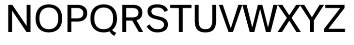 StudioSans Regular Font UPPERCASE