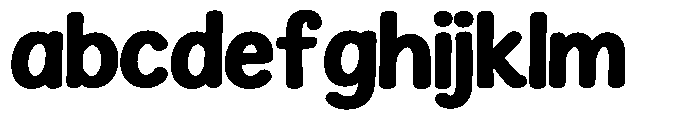 Study buddy Bold FONT