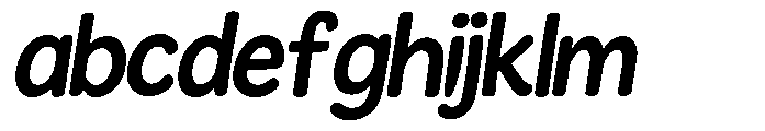 Study buddy Italic FONT