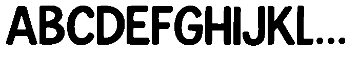 Study buddy Regular Font UPPERCASE