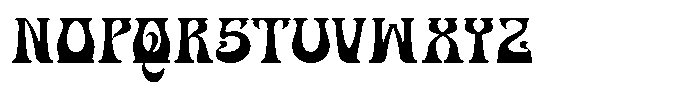 Stuner Regular Font LOWERCASE