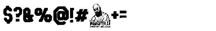 Stupid Sports Black Regular Font OTHER CHARS