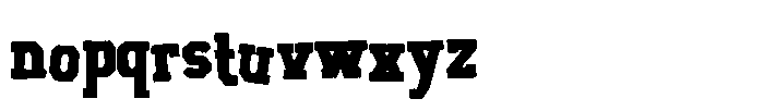 Stupid Sports Black Regular Font LOWERCASE